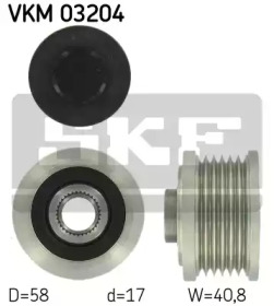 Механизм свободного хода SKF VKM 03204